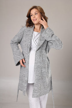 Image of Kruvaze Lohusa Pijama ve Polar Sabahlık Takımı - 1019