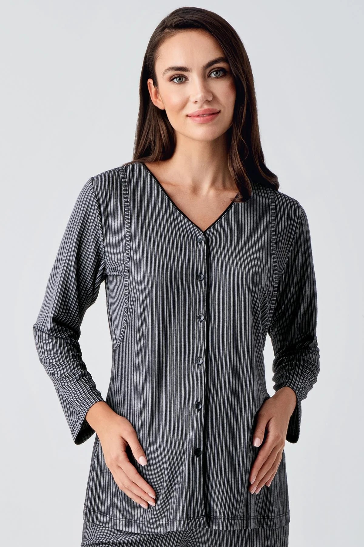 V-Yaka Biyeli Lohusa Pijama Takımı - 15207