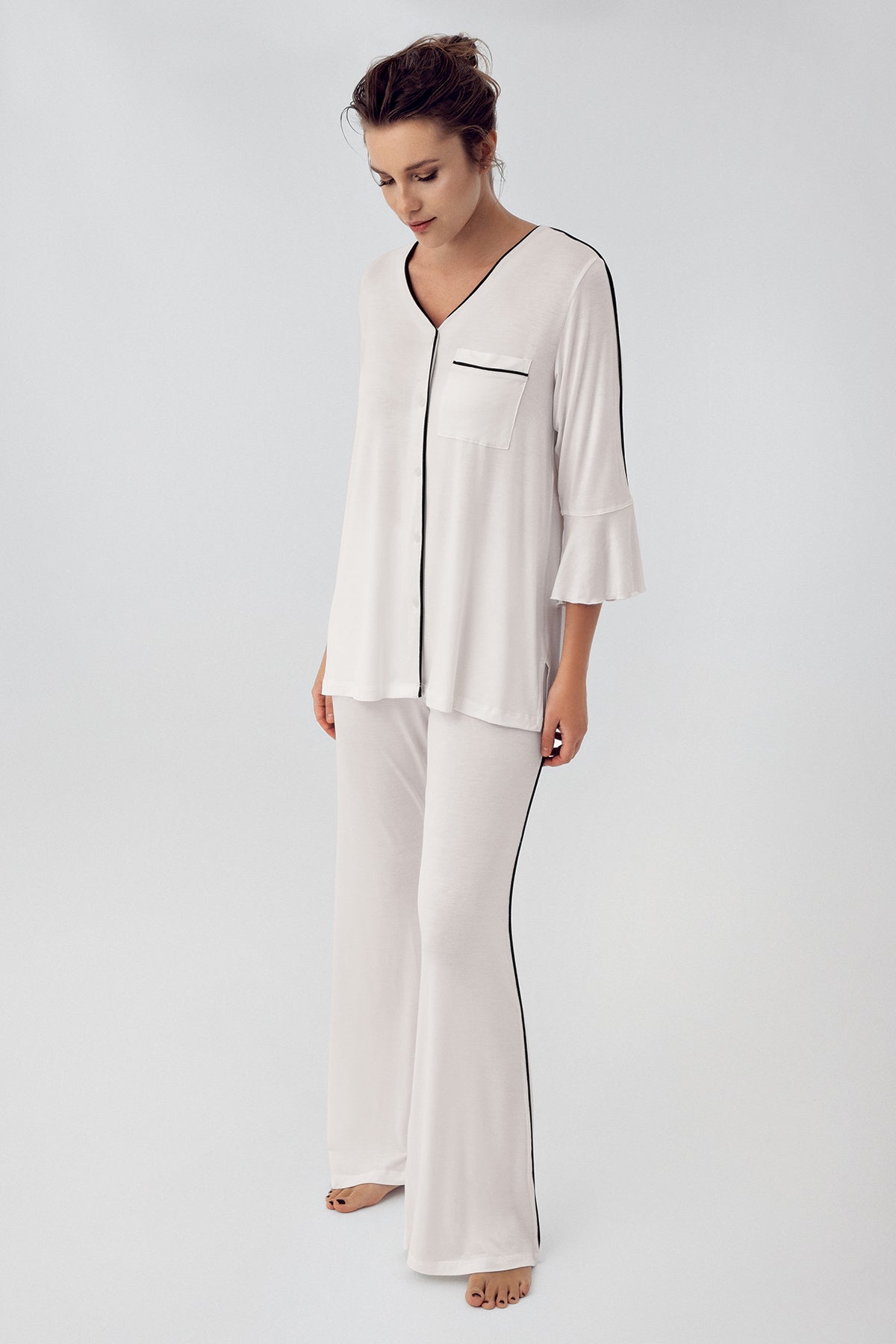 Biyeli Lohusa Pijama Takımı - 16207