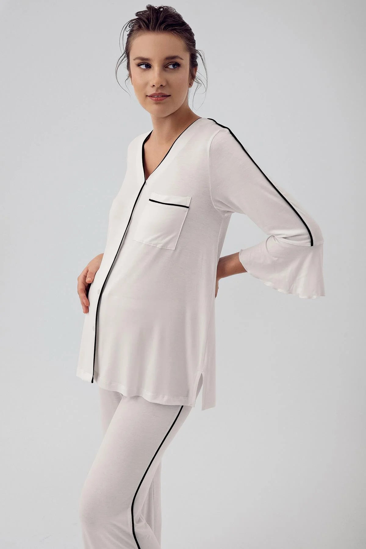 Biyeli Lohusa Pijama Takımı - 16207