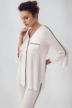 Image of Biyeli Lohusa Pijama Takımı - 16207